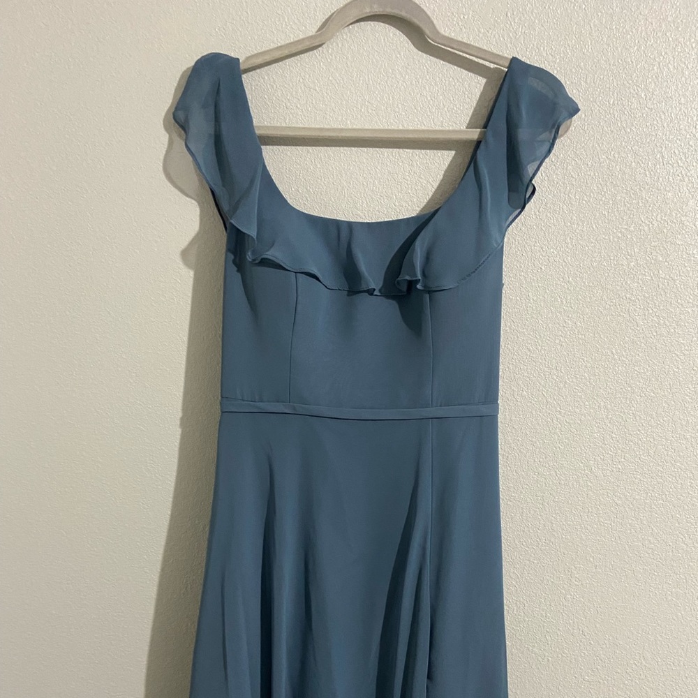 Azazie Jinny Size A12 (fits like US8) Color Twilight